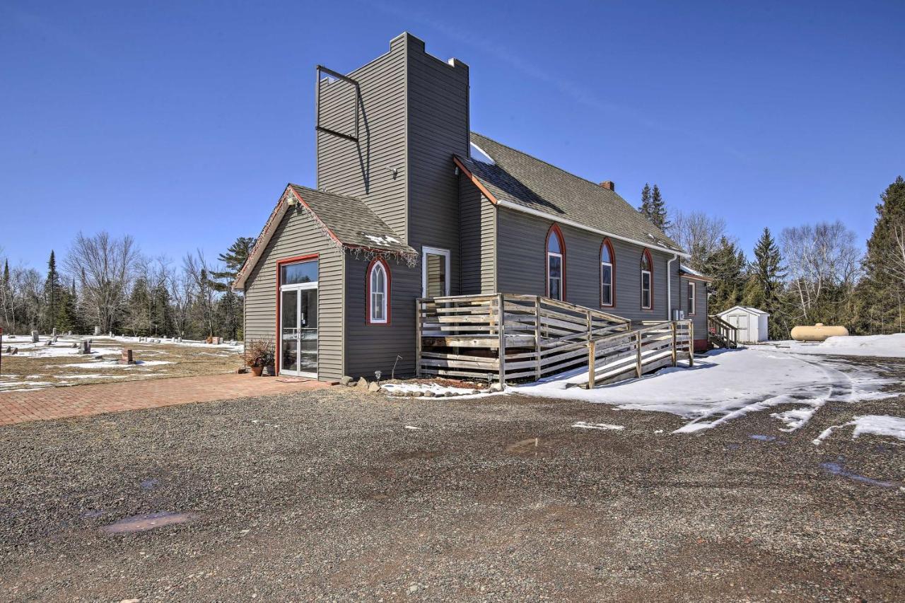 Seeley Renovated Historic Church Along Namekagon River! מראה חיצוני תמונה